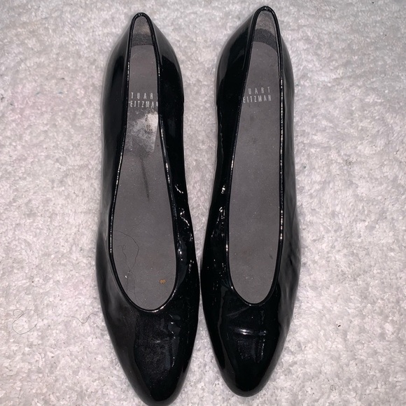 StuartWeizman 90s Vintage Black PatentLeather Pump - Picture 6 of 6